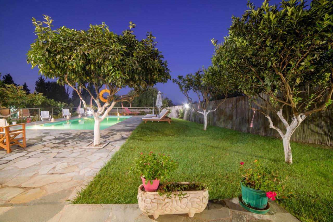Kynopiástai Casa Elisabetta Corfuヴィラ エクステリア 写真