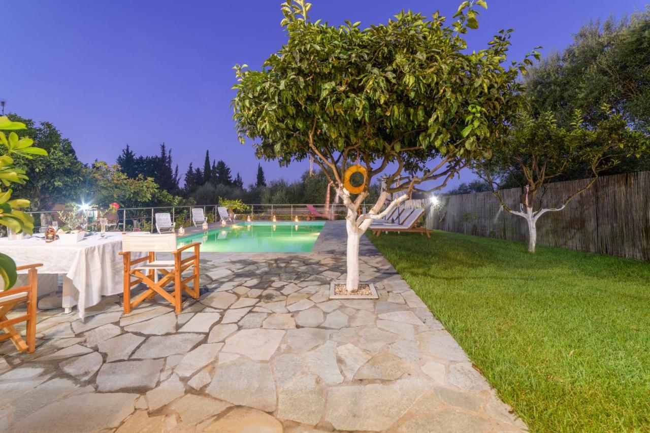 Kynopiástai Casa Elisabetta Corfuヴィラ エクステリア 写真