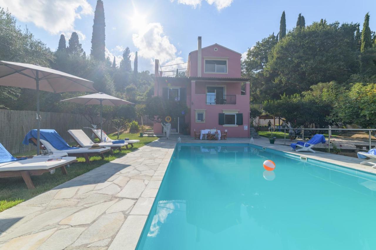 Kynopiástai Casa Elisabetta Corfuヴィラ エクステリア 写真
