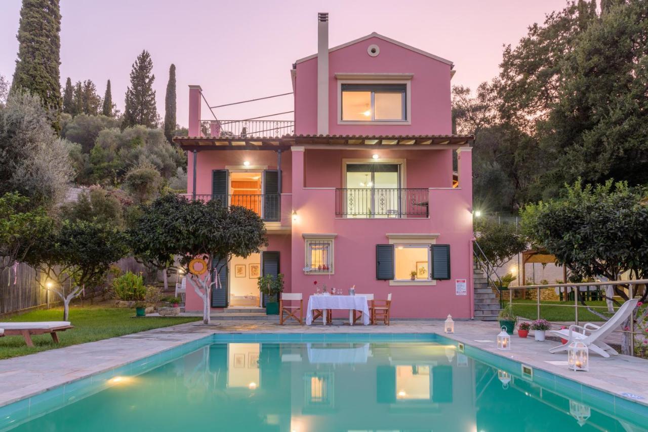 Kynopiástai Casa Elisabetta Corfuヴィラ エクステリア 写真